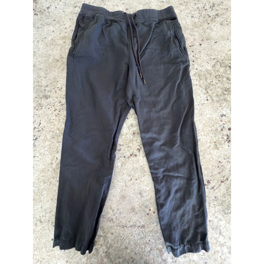 James Perse Gray‎ Drawstring Jogger Pants Size 2 Relaxed Fit